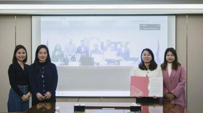 共筑中泰教育合作新桥梁｜广西城市职业大学与泰国曼谷皇家理工大学签署合作备忘录