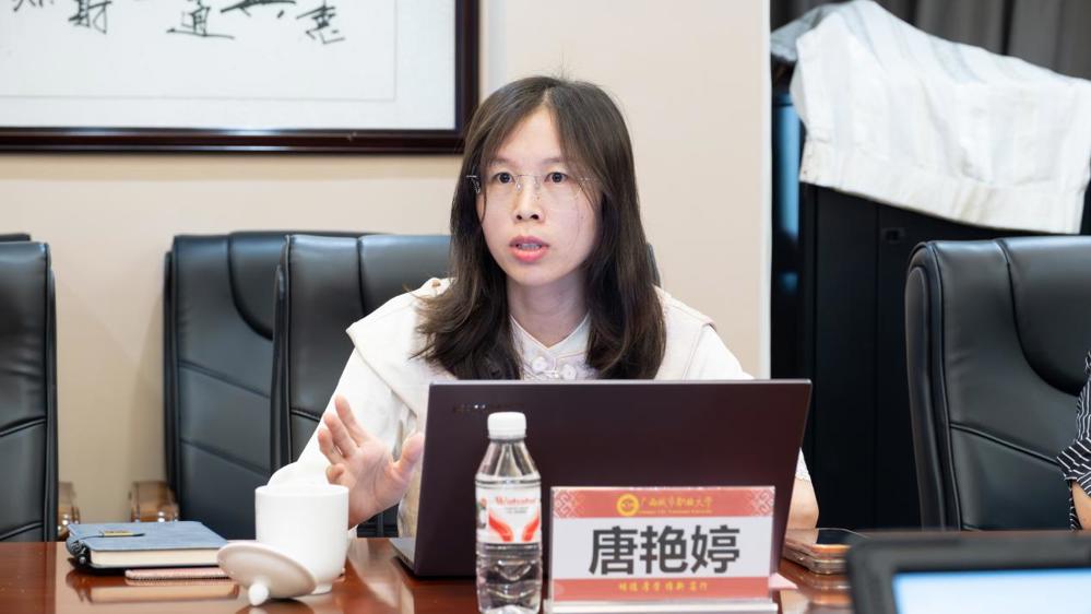 唐艳婷老师特写（陈欣雅摄）