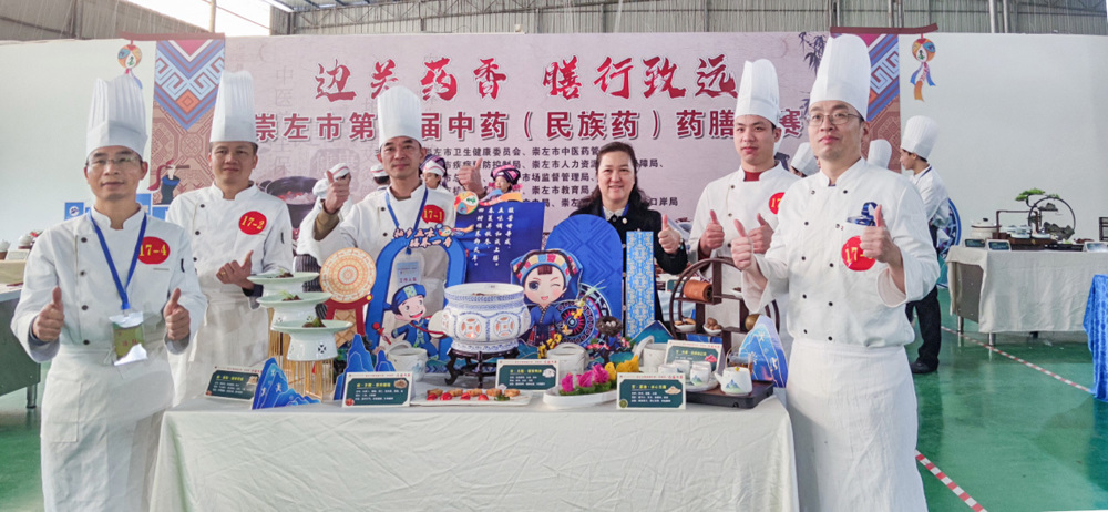 参赛连队合影