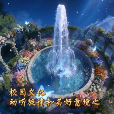 喷泉池