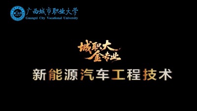 城职大金专丨新能源汽车工程技术